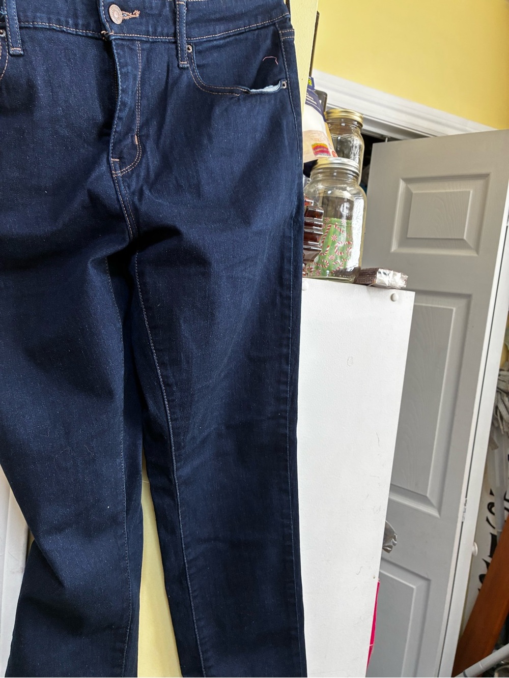 Levi's Straight Leg Red Tab Navy Blue Jeans